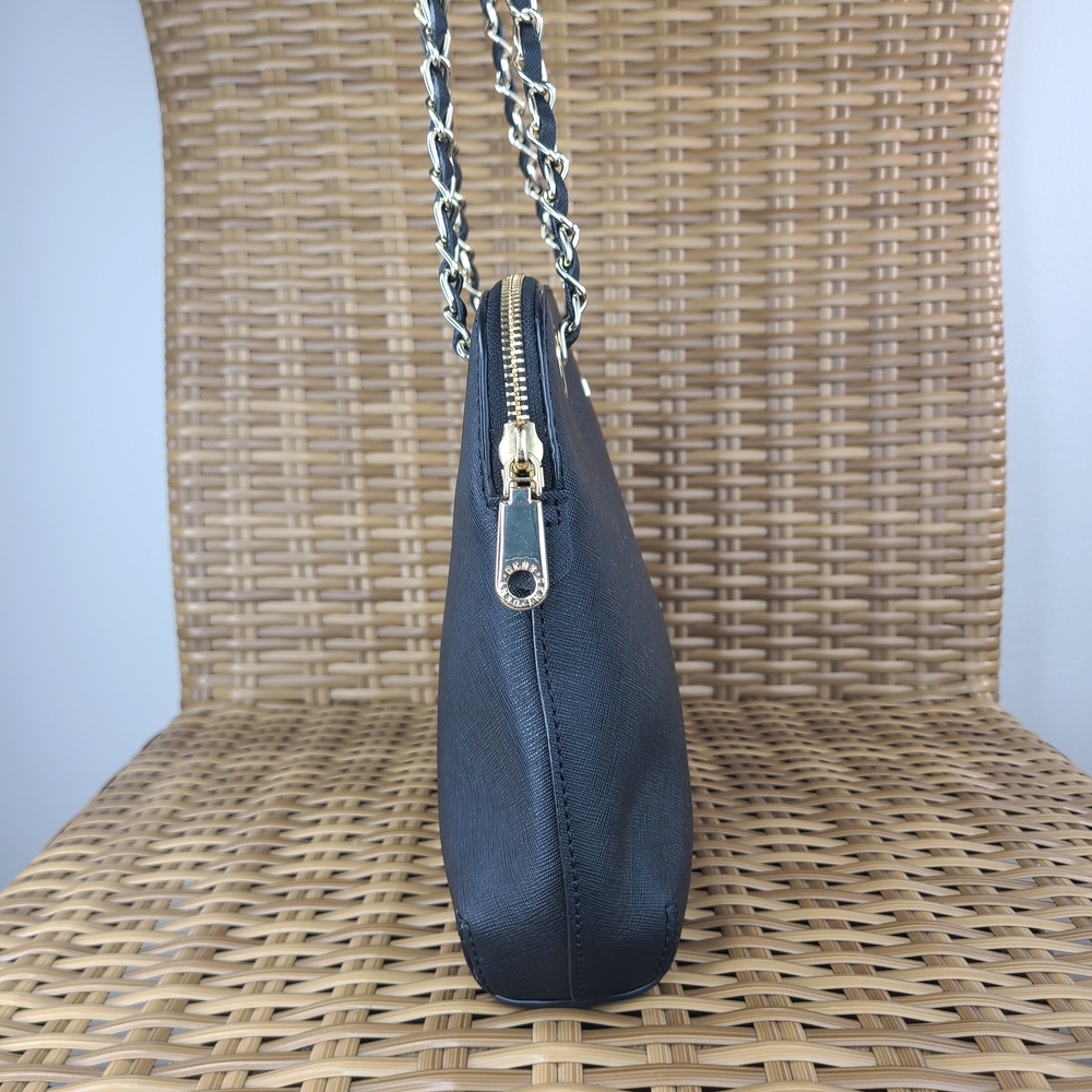 Dkny Black Crossbody Rectangular Shoulder Bag Saf… - image 7